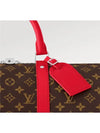 Keepall Bandouliere 50 Duffel Bag Brown Red - LOUIS VUITTON - BALAAN 3