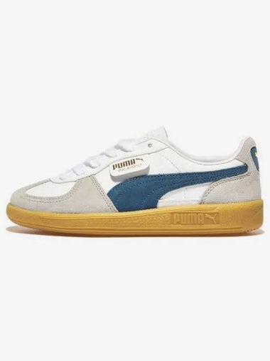 Palermo Leather White Blue Horizon Gum - PUMA - BALAAN 1