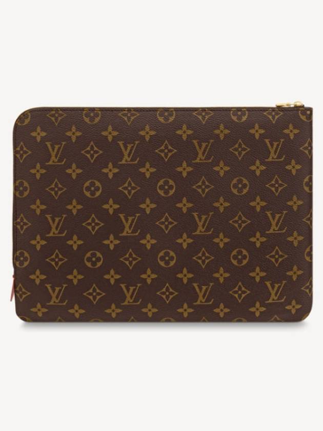 Etui Voyage MM Monogram Clutch Bag Brown - LOUIS VUITTON - BALAAN 5