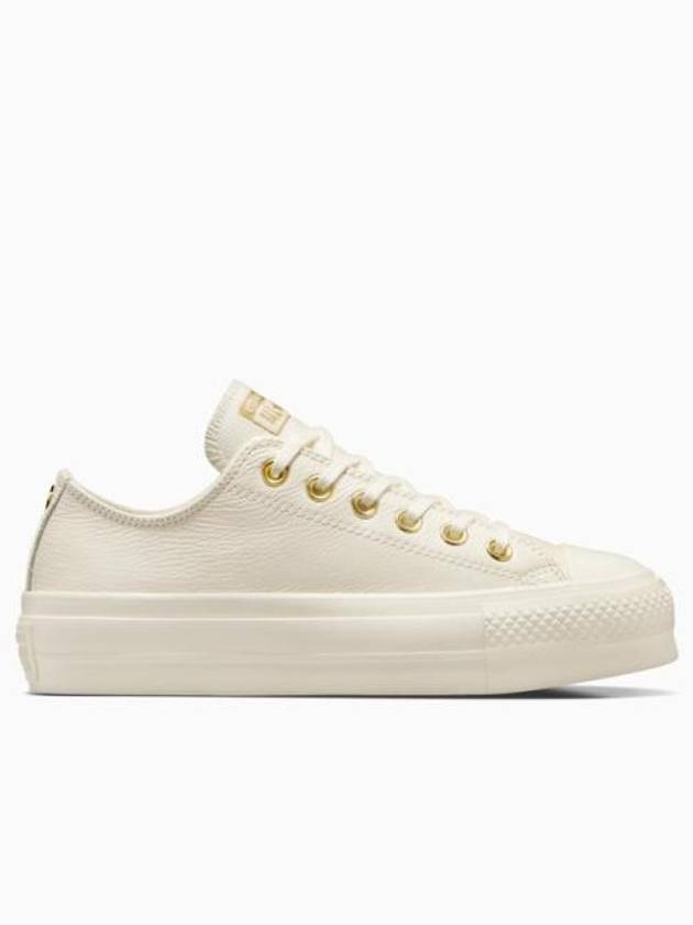 Chuck Taylor All Star Lift Gold Egglet Low Top Sneakers Cream - CONVERSE - BALAAN 2