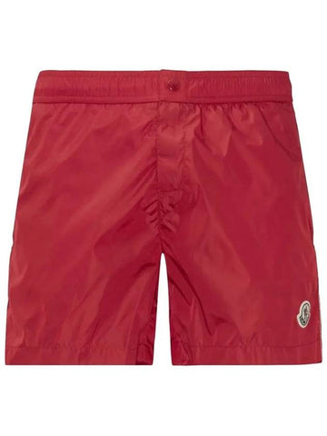 Men s Logo Patch Swim Shorts - MONCLER - BALAAN 1