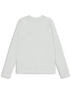 Basic Spring Inner Tee Long Sleeve T-Shirt White MCSS24TS4WH - MACKY - BALAAN 3