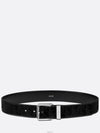 Oblique Galaxy Leather Belt Black - DIOR - BALAAN 2