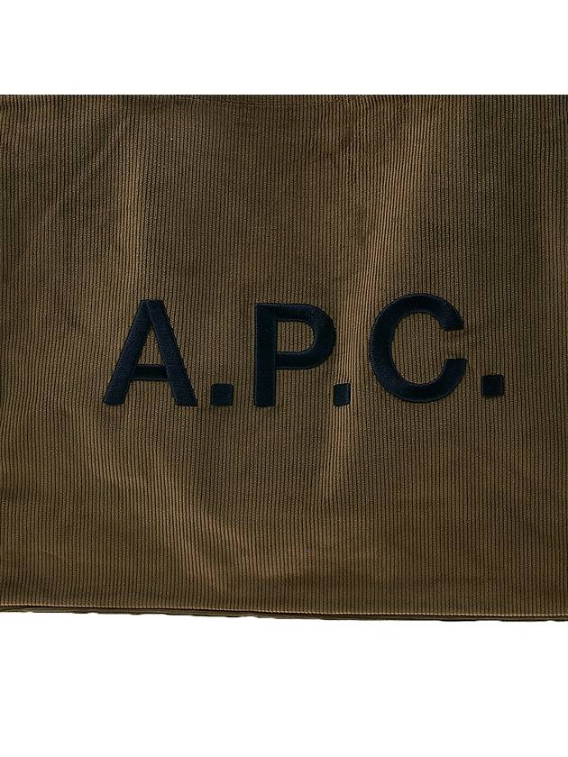 Diane Corduroy Tote Bag Camel - A.P.C. - BALAAN 7