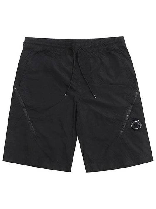 Lens Wappen Cargo Shorts Black - CP COMPANY - BALAAN 2