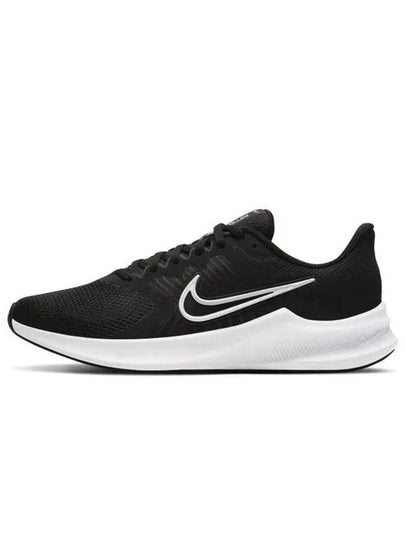 Downshifter 11 Low Top Sneakers Black White - NIKE - BALAAN 2