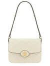 Robinson Spazzolato Convertible Logo Shoulder Bag White - TORY BURCH - BALAAN 2