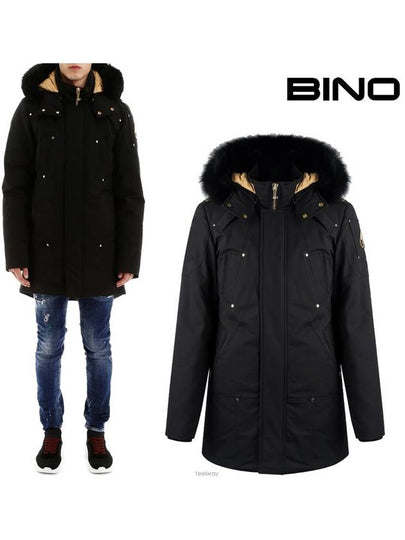 Stage Lake Parka Black Fox Fur Black - MOOSE KNUCKLES - BALAAN 2