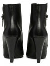 Nikki heel zipper detail Chelsea boots black - SAINT LAURENT - BALAAN.