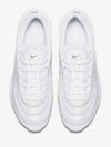 Air Max 97 Low Top Sneakers Triple White Wolf Grey - NIKE - BALAAN 5