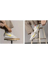 Women's Daybreak Low Top Sneakers Pale Ivory Light Zitron Bright Mango - NIKE - BALAAN 3