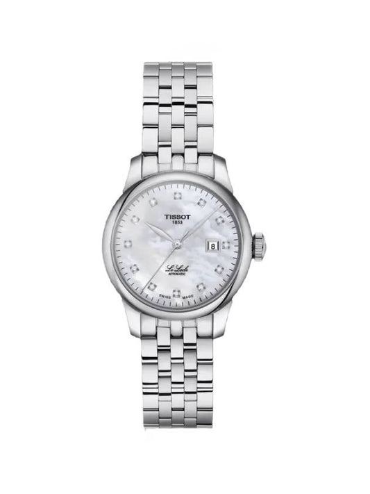 Le Locle Automatic Lady 29mm Stainless Steel White Mother of Pearl T0062071111600 - TISSOT - BALAAN 2