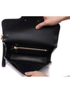 Garavani V Logo Signature Clutch Bag Black - VALENTINO - BALAAN 7