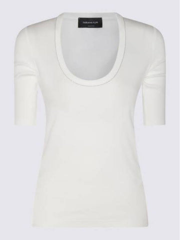 Short Sleeve T-Shirt JED264F104 N5660142 - FABIANA FILIPPI - BALAAN 1