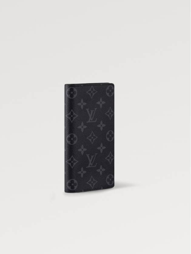 Brazza Wallet Monogram Eclipse - LOUIS VUITTON - BALAAN 5