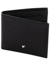 Sartorial 6CC Leather Half Wallet Black - MONTBLANC - BALAAN 7