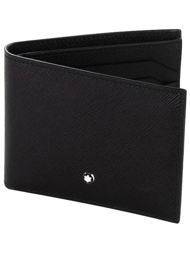 Sartorial 6CC Leather Half Wallet Black - MONTBLANC - BALAAN 7