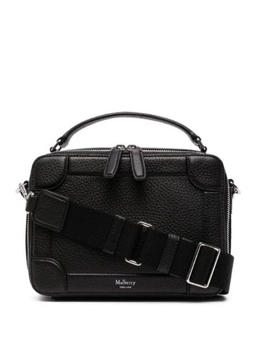 Belgrave Messenger Leather Cross Bag Black - MULBERRY - BALAAN 1