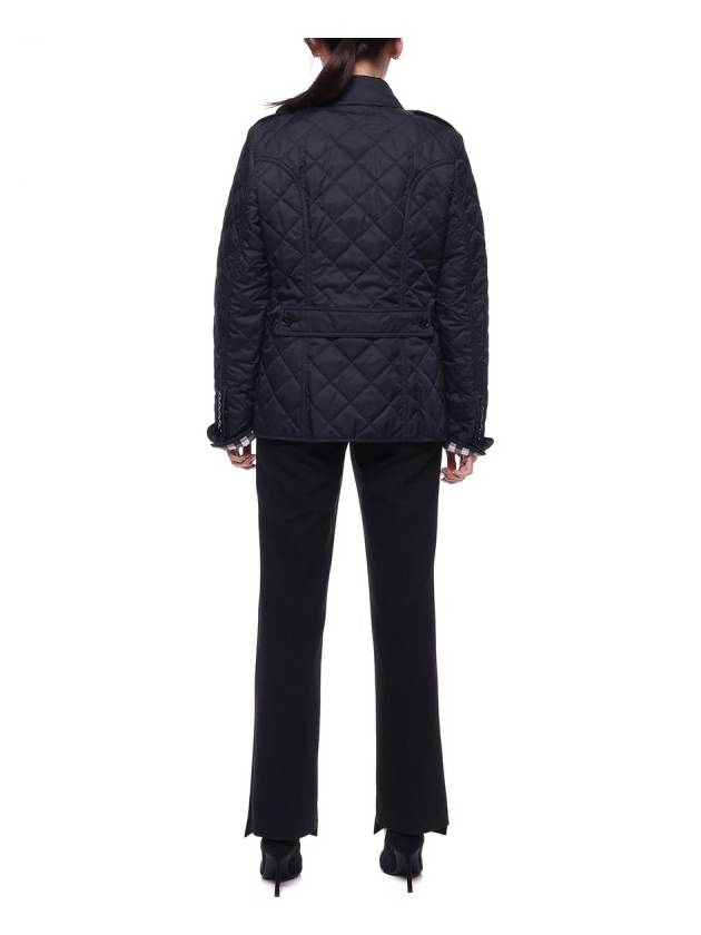 New Frankby Quilted Jacket Navy - BURBERRY - BALAAN 6