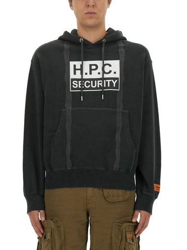 SWEATSHIRT WITH LOGO PRINT - HERON PRESTON - BALAAN 1