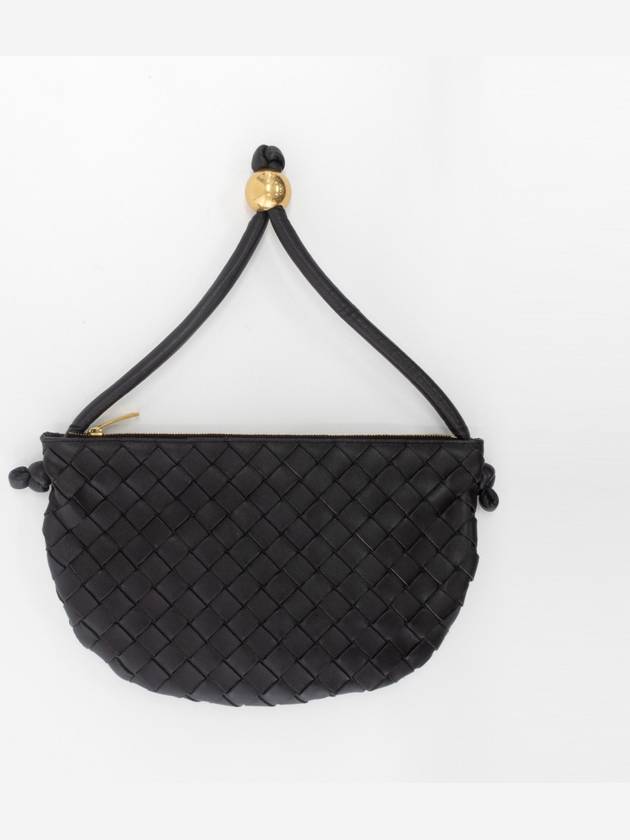 Turn Intrecciato Leather Pouch Bag Potion - BOTTEGA VENETA - BALAAN 3