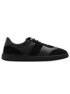 Signature Low Top Sneakers Black - SALVATORE FERRAGAMO - BALAAN 2