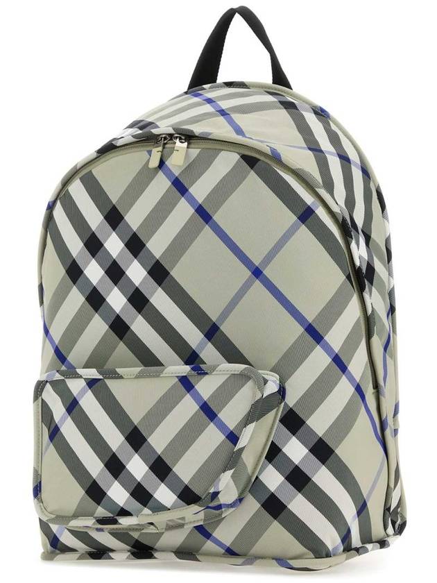 Shield Check Backpack Light Clean - BURBERRY - BALAAN 3