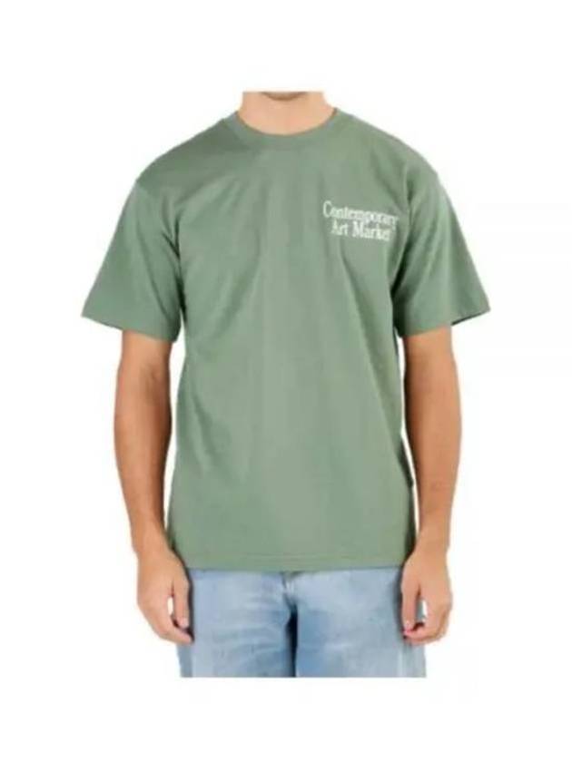 Short Sleeve T Shirt 399001222 SAGE Green - MARKET - BALAAN 1