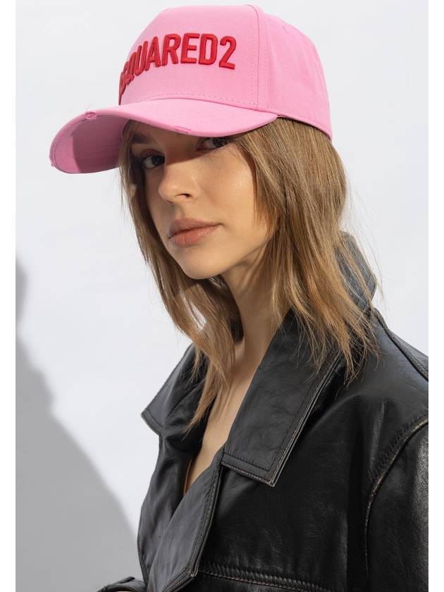 Hat BCW008905C00001 M1486 Pink - DSQUARED2 - BALAAN 3