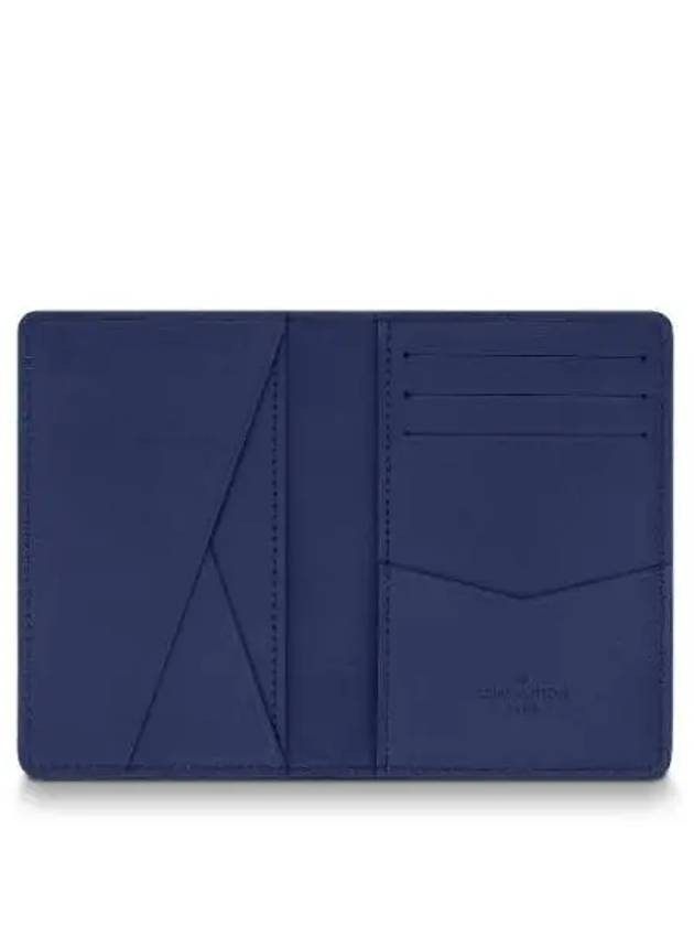 Monogram Bandana Pocket Organizer Card Wallet Blue - LOUIS VUITTON - BALAAN 10