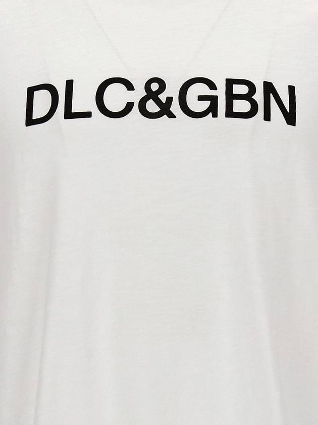 Long Sleeve T-Shirt G8PN9TG7M8FW0800 BIANCOOTTICO - DOLCE&GABBANA - BALAAN 5