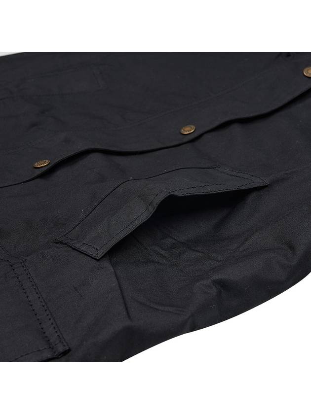 Arley Wax Hooded Jacket Black - BARBOUR - BALAAN 10