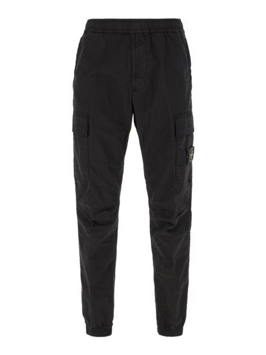 Stone Island Straight Pants 811531310 V0029 BLACK - STONE ISLAND - BALAAN 1