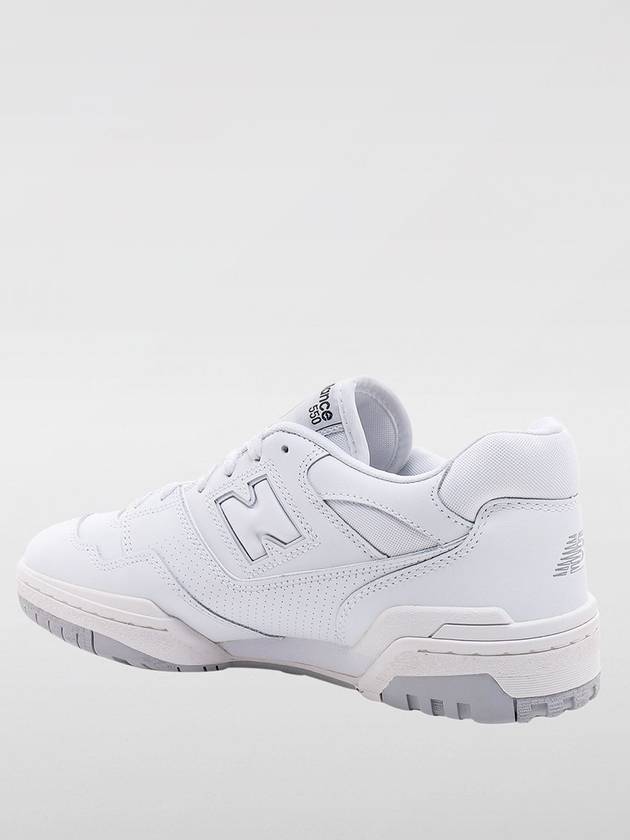 550 Logo Low Top Sneakers Grey White - NEW BALANCE - BALAAN 4