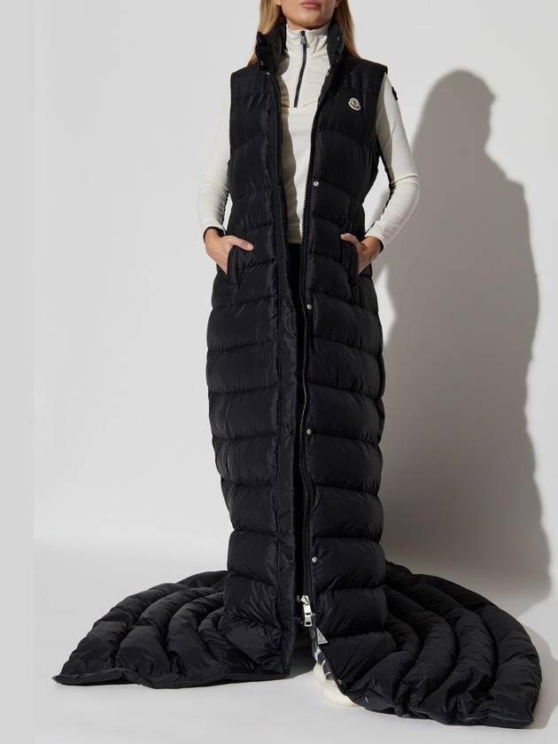 Verone 2 In 1 Long Down Padding Black - MONCLER - BALAAN 7