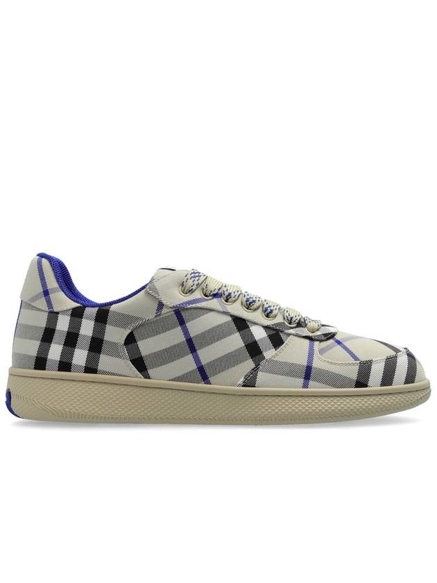 Check Terrace Low Top Sneakers Lichen - BURBERRY - BALAAN 2