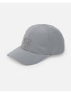 Chrome R Embroidery Logo Ball Cap Grey - CP COMPANY - BALAAN 1