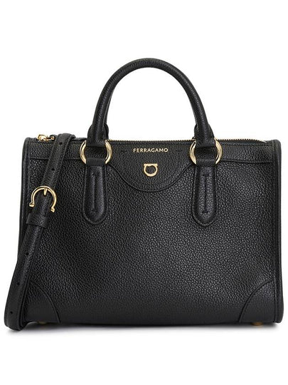 Ferragamo Women s Tote Bag 21 8371 NERO 0772296 - SALVATORE FERRAGAMO - BALAAN 2