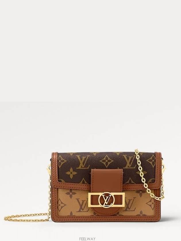 Dauphine Chain Long Wallet Brown - LOUIS VUITTON - BALAAN 2