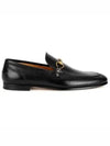 Jordaan Leather Loafers Black - GUCCI - BALAAN 2