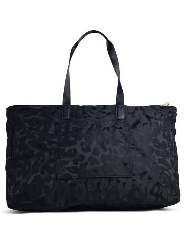 Michael Kors 'Jet Set' Black Nylon Shopping Bag - MICHAEL KORS - BALAAN 3