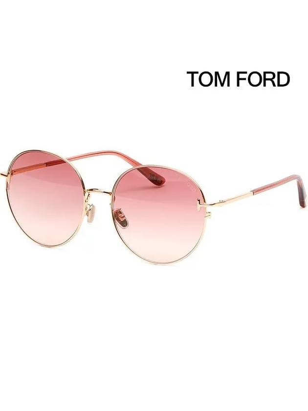 Eyewear Round Sunglasses Pink - TOM FORD - BALAAN 2