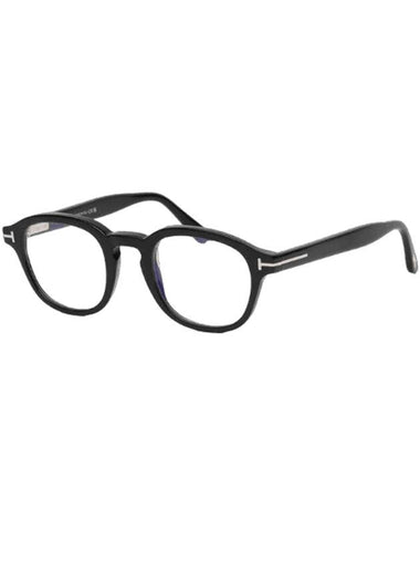 Eyewear Round Optical Eyeglasses Black - TOM FORD - BALAAN 1