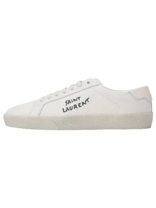 Court Classic Sneakers Cream - SAINT LAURENT - BALAAN 1