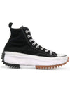 Runstar Hike High Top Sneakers Black - CONVERSE - BALAAN 1