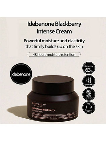 [Mary&May] *TIMEDEAL*  Idebenone + Blackberry Complex Intensive Total Care Cream 70ml - MARY&MAY - BALAAN 1