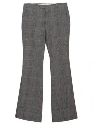 Prince Wales Wool Linen Pants Men s Slacks Suit - GUCCI - BALAAN 1