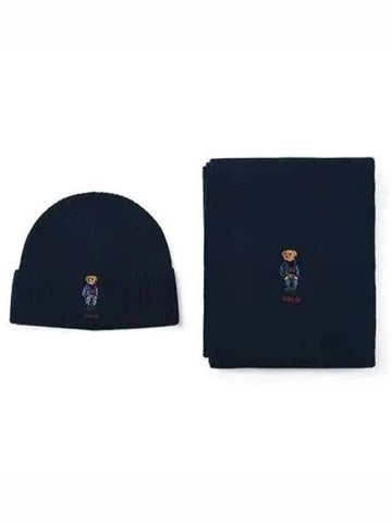 POLO RALPHLAUREN PC1044 433 Beanie Muffler Set 271566 - POLO RALPH LAUREN - BALAAN 1