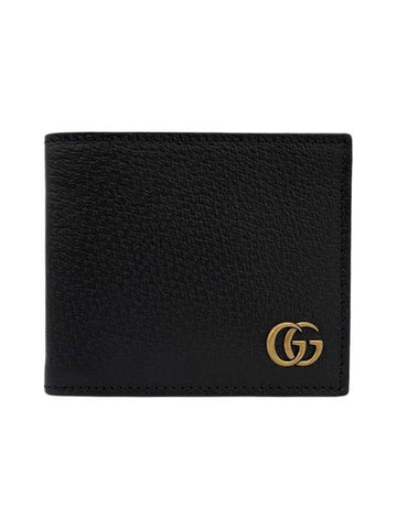 Gold GG Marmont Half Wallet 428726 - GUCCI - BALAAN 1