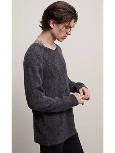 Springfield Crew Neck Sweater Y2165X3B 014 Dark Gray - JOHN VARVATOS - BALAAN 1